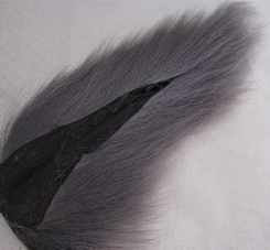 bucktail large gray